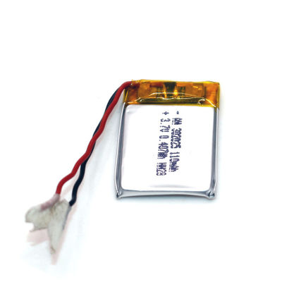 PL302025 110mAh 0.4Wh 3.7 Volt Lithium Polymer Battery